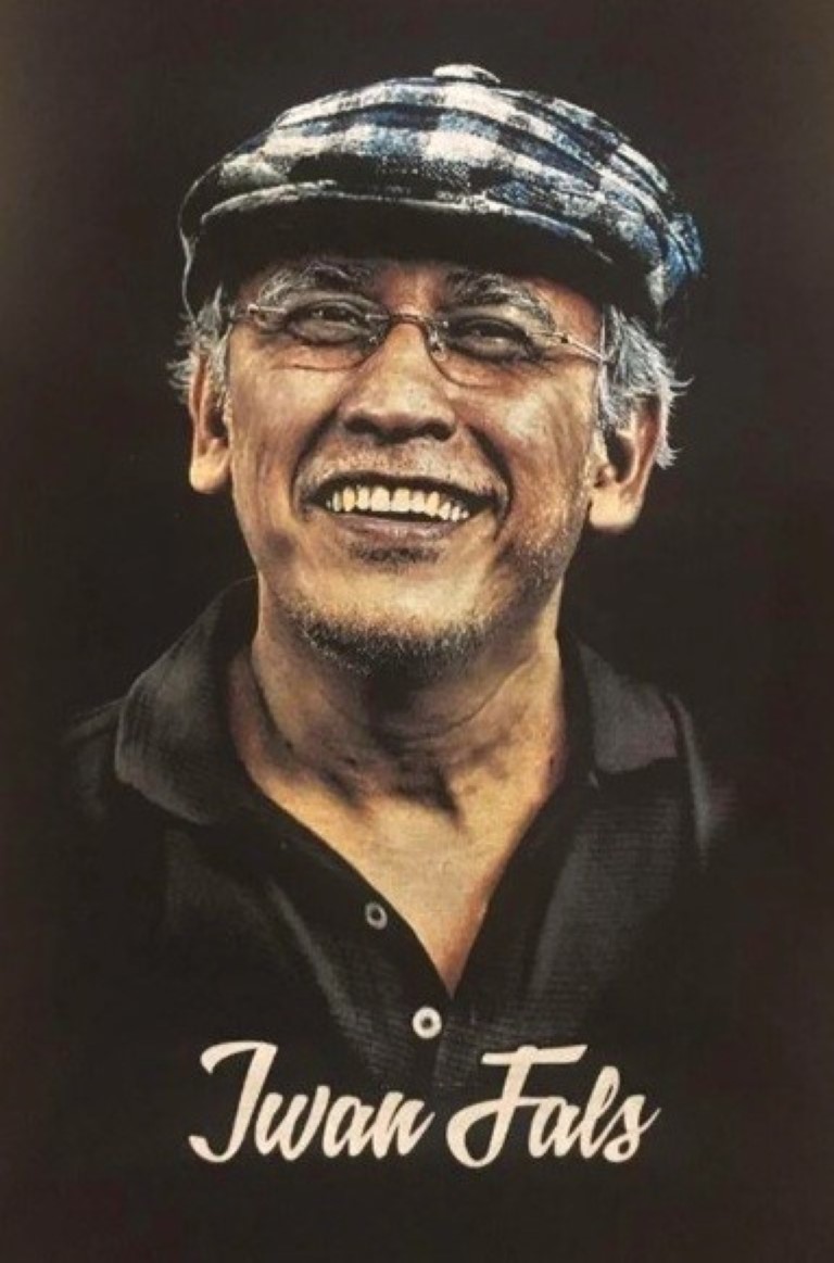 Portrait of a man in vector art